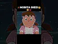 π₯NOBITA DIED !!!π₯Ίπ₯#nobita #shizuka #doraemon