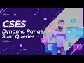 Dynamic Range Sum Queries Range Queries CSES Problemset