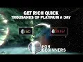 The BEST Way To Farm Platinum In Warframe Thousands Of Plat A Day