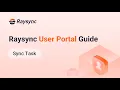 Raysync User Portal Guide - Sync Task