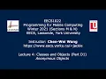 EECS1022 W21 - Lecture 4