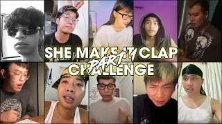 Download SHE MAKE IT CLAP challenge | Part 1 | Linh Thộn - Wxrdie - RichChoi - MCK - Pháo - Right MP3