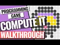 Compute It Python Walkthrough Solutions Answers for Every Level Hour of Code Toxicode Game