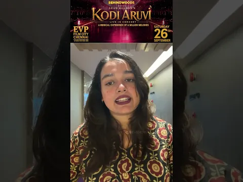 🎤✨ Sean Roldan's "KODI ARUVI"– Live in Concert