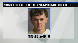 Montgomery County man arrested after allegedly driving to jail intoxicated