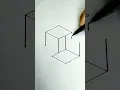Easy optical illusion draw