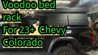 voodoo bed rack for 23 Chevy Colorado kbvoodoofabrications987