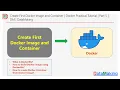 Create First Docker Image and Container Docker Practical Tutorial Part 5 DM DataMaking