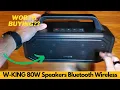 Download Lagu W KING 80W-luidsprekers, draadloze Bluetooth-luidsprekers, draagbare luidsprekers voor buiten, lu...