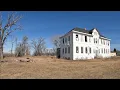 A Ghostly White Abandoned School Building - Comstock Minnesota