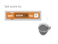Understanding difference between setting a variable and changing a variable in Scratch