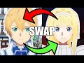 Lagu WHAT IF EUGEO and ALICE SWAPPED places #sao #swordartonline #alicization
