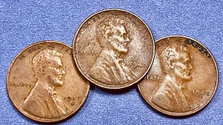 US 1942 WWII Pennies - Rare Lincoln One Cent Coins