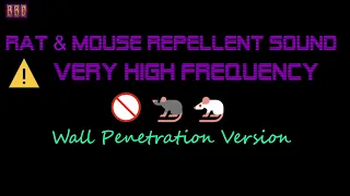 Wall Penetration Version Rat Mouse Repellent Sound Very High Frequency 9 Hour