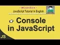 JavaScript Console Tutorial in English