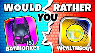 WOULD YOU RATHER but GACHA MONKEY (Modded BTD 6)
