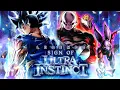 LEGENDS SIGN OF ULTRA INSTINCT BANNER UI Goku Jiren Toppo Dyspo s Kit Revealed DB Legends