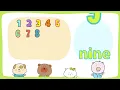 Number song 1-20 for children | Counting numbers | The Singing Walrus