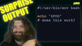Variable Exporting on Bash - You Suck at Programming