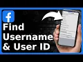 Download Lagu How To Find My Facebook User ID And Username
