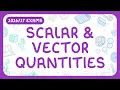 GCSE Physics - Scalar Vector Quantities