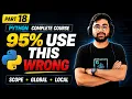 Python Variable Scope Explained Local vs Global Variables with Examples Python Full Course