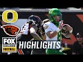 No 9 Oregon Ducks vs Oregon State Beavers Highlights FOX College Football