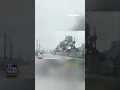 SEE IT Streets in Kingston Jamaica flood after Hurricane Melissa makes landfall