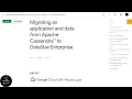 Qwiklabs Migrating an application and data from Apache Cassandra to DataStax Enterprise GSP707