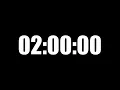 2 Hour Exam Timer Bell at 60 Min 1-Minute Warning Before End Ideal for Mock Tests