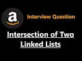 Intersection of Two Linked Lists - Leetcode 160