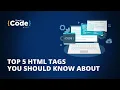 Download Lagu Top 5 HTML Tags You Should Know About | 5 HTML Tags You Don’t Know About | #Shorts | SimpliCode