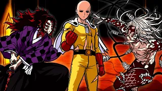 if saitama was in demon slayer part 5 infinity castle 