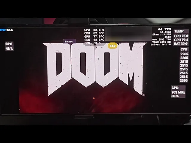 Test Red Magic 9 Pro: Doom (2016) / Winlator 7.1.3x Cmod GLIBC v11R2 (Snap 8 Gen 3)