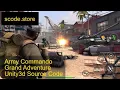 Unity3d Source Code - Army Commando Grand Adventure