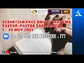 Lagu KEBAKTIAN PAGI ONLINE JABATAN PENATALAYANAN  SABAH MISSION | 22 NOVEMBER 2025