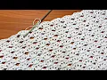 GORGEOUS crochet shell stitch for lace crochet designs like dresses tunics tops and so much more