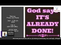 September 1 2023 - 5am Pacific Time Morning Prayer God Will See You Through