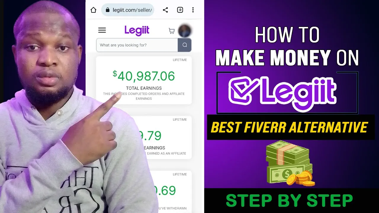 How to Make Money from Legiit (Best Fiverr Alternative - Legiit is very Similar to Fiverr)