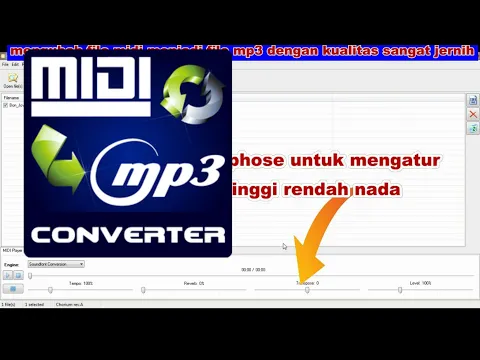 Download MP3 Ubah MIDI jadi MP3 hasil jernih