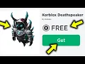 How to get KORBLOX DEATHSPEAKER For FREE in Roblox - How to get Korblox For Free