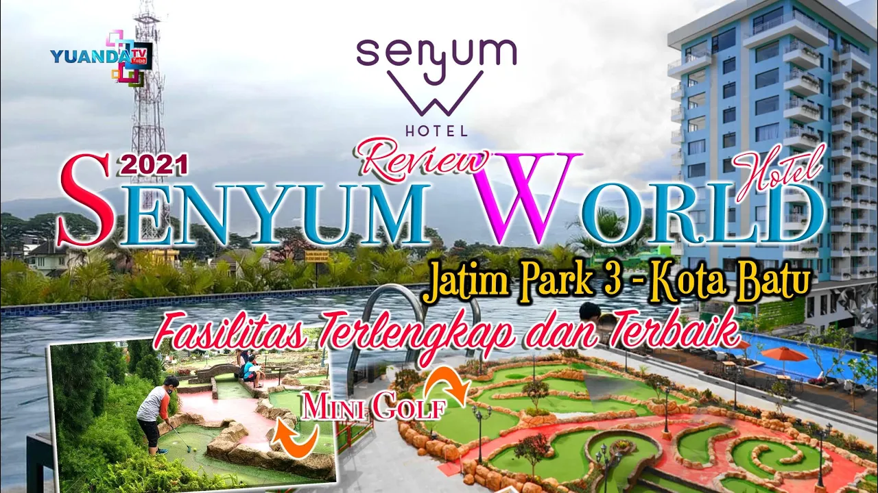 
          
          
          
            
            Review Senyum World Hotel Batu || Fasilitas Terbaik dan Terlengkap || Jatim Park 3
          
        . 