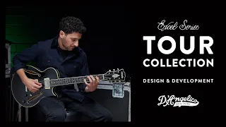 designing the excel series tour collection dangelico guitars