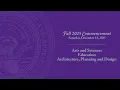 Arts and Sciences Education and Architecture Planning and Design Commencement Fall 2025