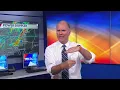 Fox 2 meteorologist explains how gas station overhang was blown over