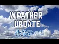 Weather Update for Thursday December 14th