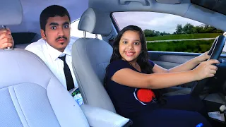 بابا راح المدرسة 