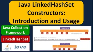 Java LinkedHashSet Constructors Introduction and Usage Java Collection Framework