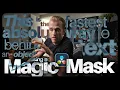 The FASTEST Way to Put Text Behind ANYTHING In DaVinci Resolve 2 minutes - Magic Mask Tutorial