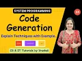 SP 23 Code Generation Techniques with Examples
